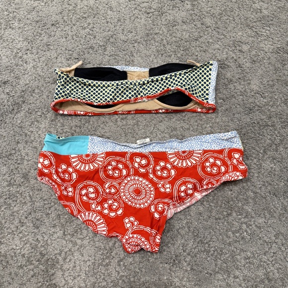 CK - Colorful Patterned Bikini Set - Picture 2 of 4